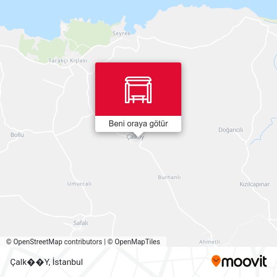 Çalköy harita