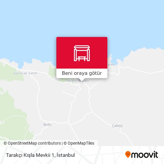 Tarakçı Kışla Mevkii 1 harita