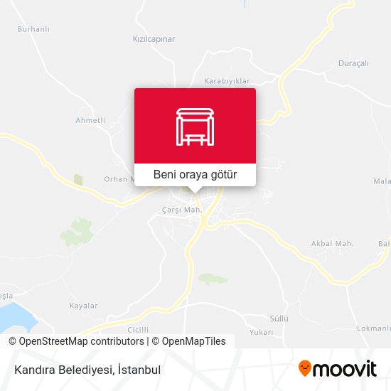 Kandıra Belediyesi harita