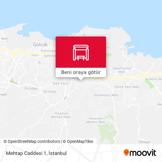 Mehtap Caddesi 1 harita