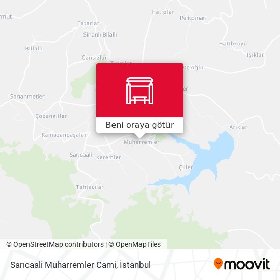 Sarıcaali Muharremler Cami harita