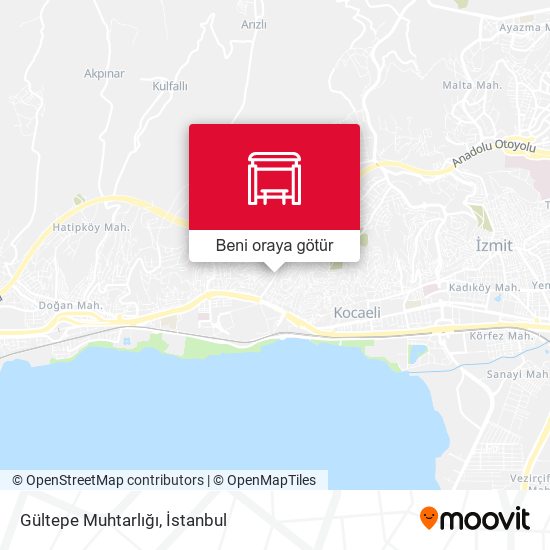 Gültepe Muhtarlığı harita