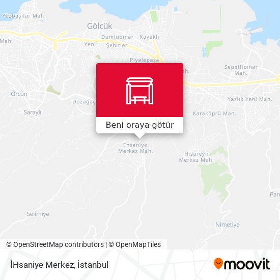İHsaniye Merkez harita