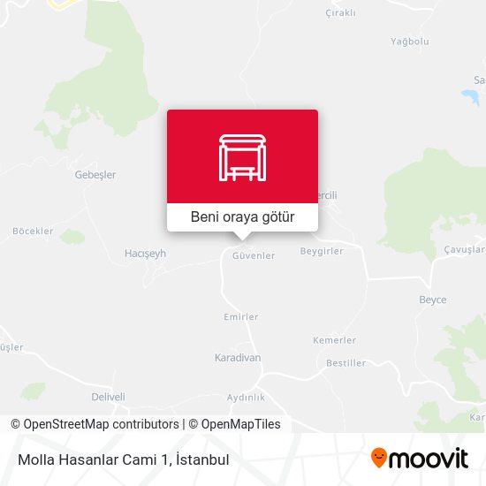 Molla Hasanlar Cami 1 harita