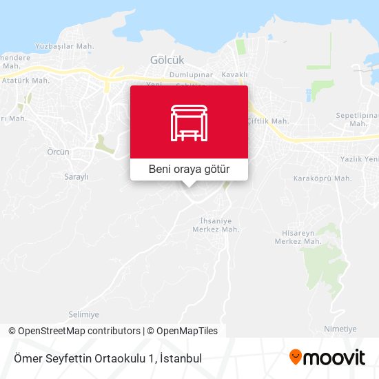 Ömer Seyfettin Ortaokulu 1 harita