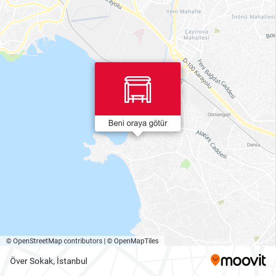 Över Sokak harita