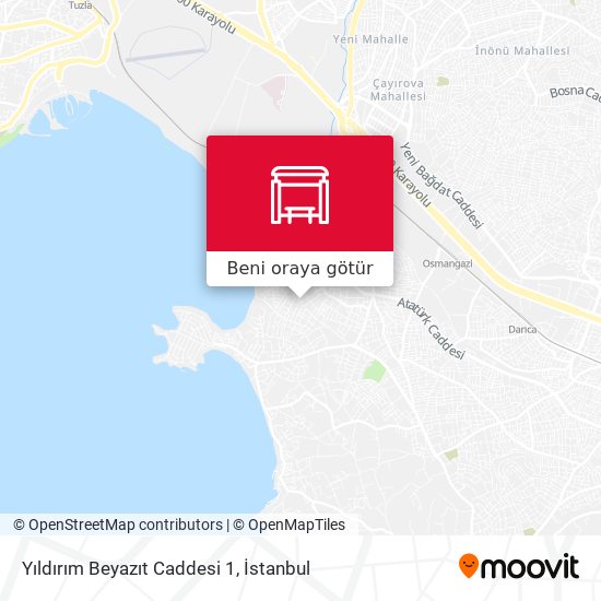 Yıldırım Beyazıt Caddesi 1 harita