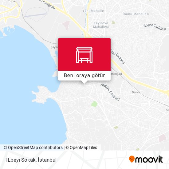 İLbeyi Sokak harita