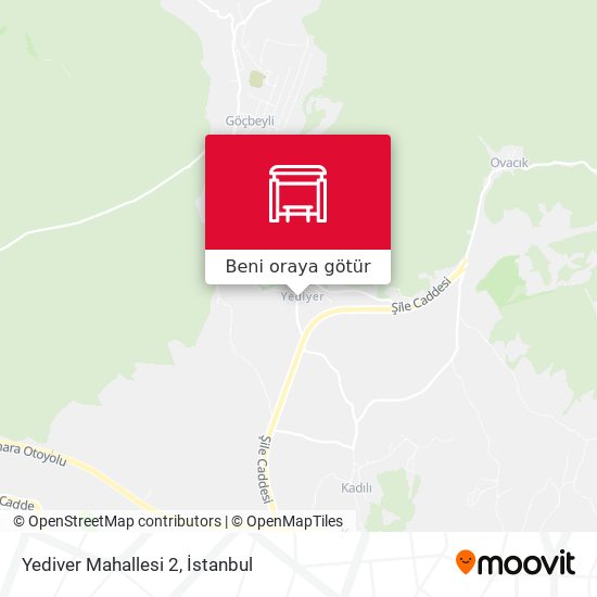 Yediver Mahallesi 2 harita