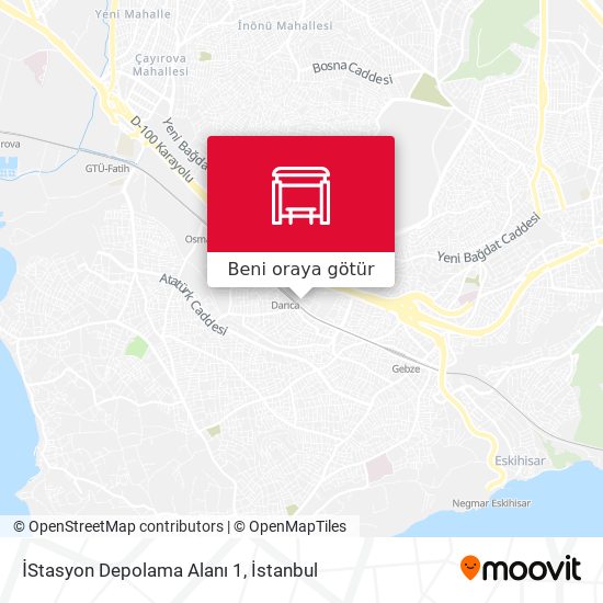 İStasyon Depolama Alanı 1 harita