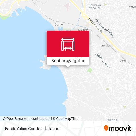 Faruk Yalçın Caddesi harita