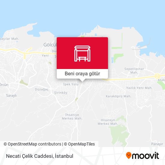 Necati Çelik Caddesi harita