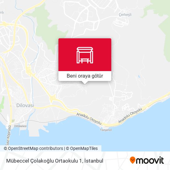 Mübeccel Çolakoğlu Ortaokulu 1 harita