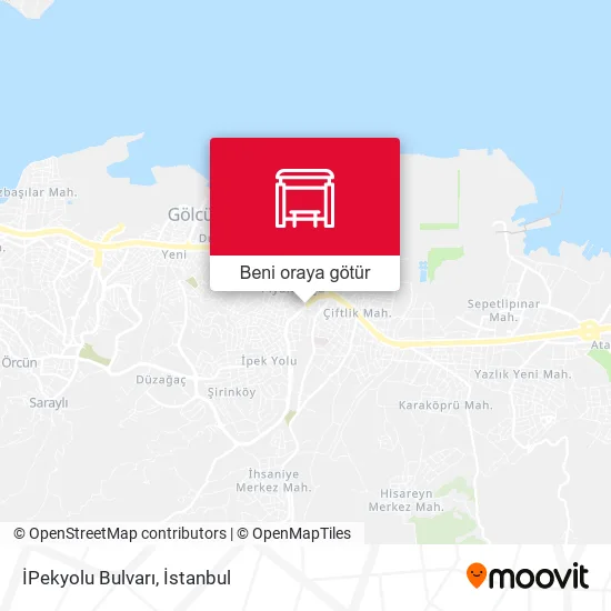 İPekyolu Bulvarı harita