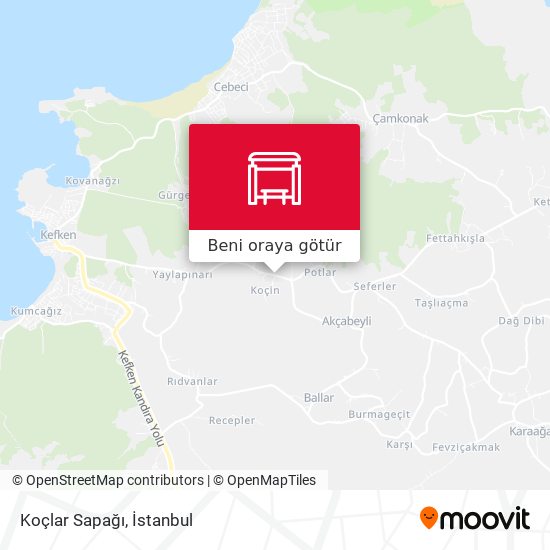 Koçlar Sapağı harita