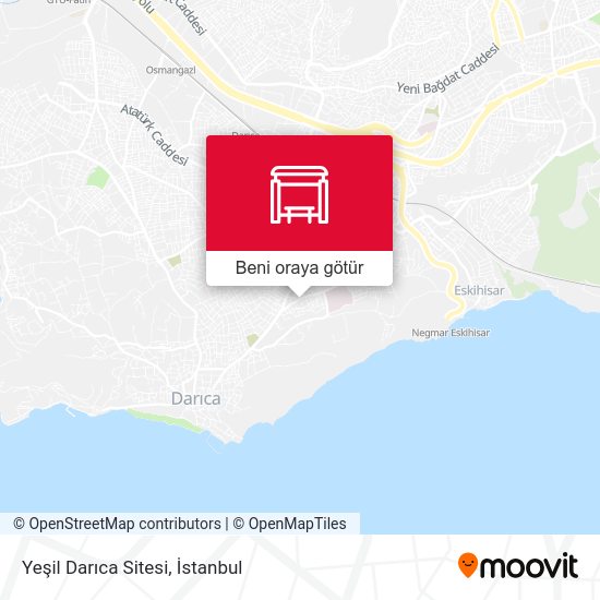 Yeşil Darıca Sitesi harita