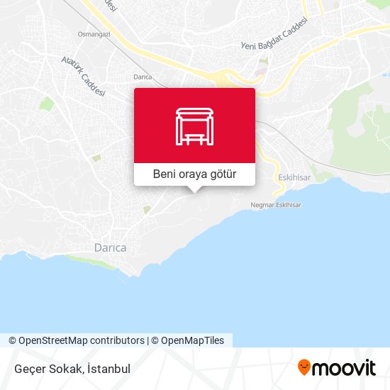 Geçer Sokak harita