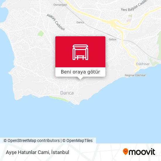 Ayşe Hatunlar Cami harita