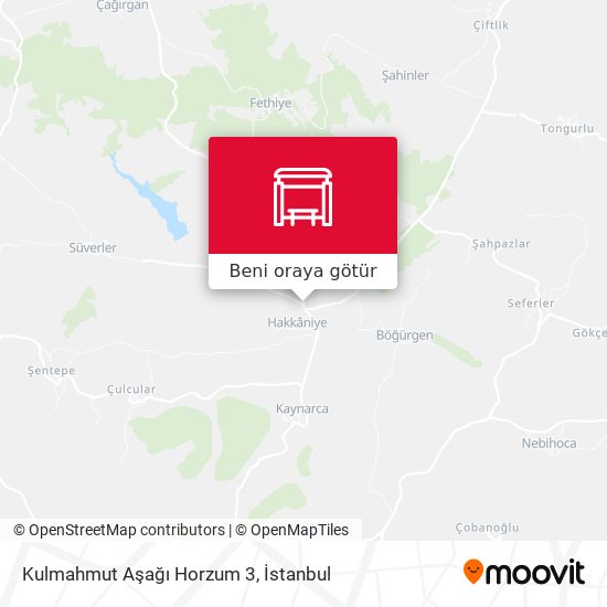 Kulmahmut Aşağı Horzum 3 harita