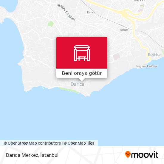 Darıca Merkez harita