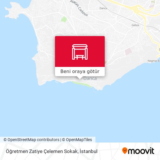 Öğretmen Zatiye Çelemen Sokak harita