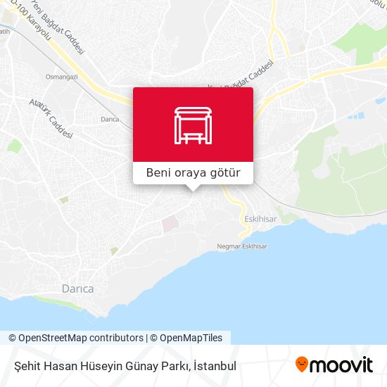 Şehit Hasan Hüseyin Günay Parkı harita