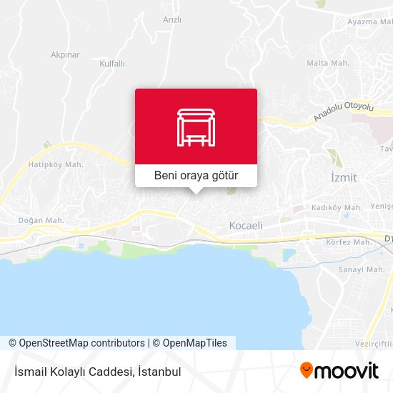 İsmail Kolaylı Caddesi harita