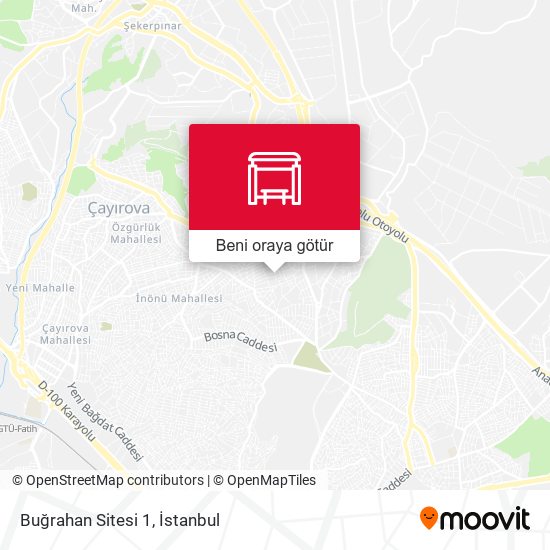 Buğrahan Sitesi 1 harita