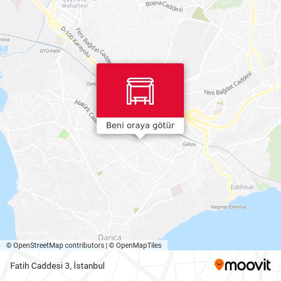 Fatih Caddesi 3 harita