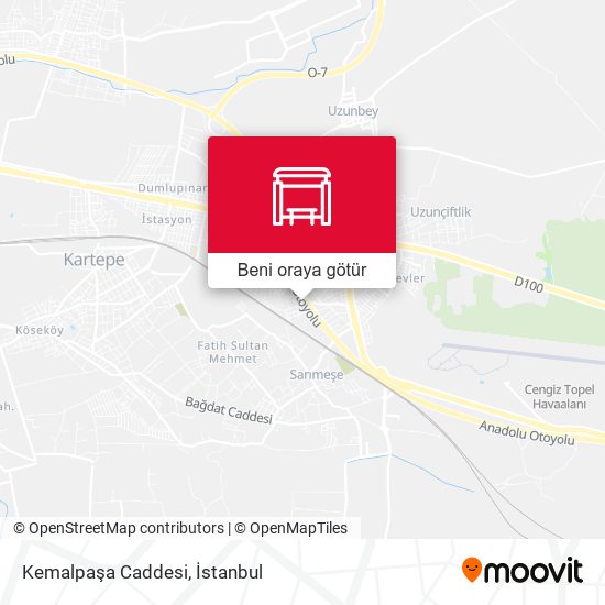 Kemalpaşa Caddesi harita
