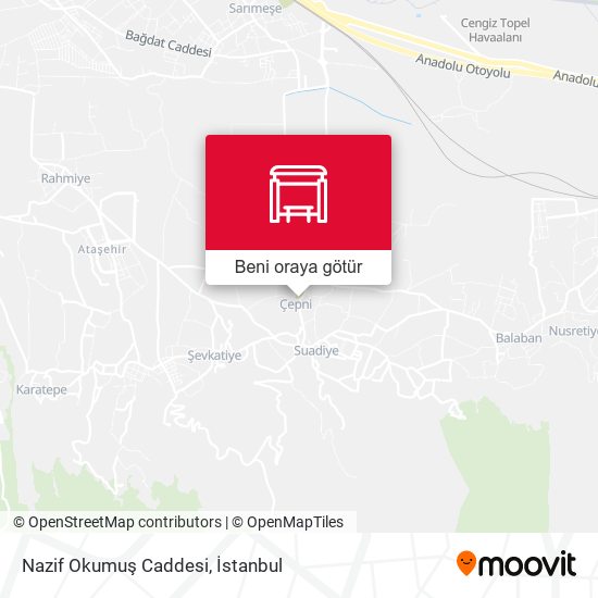 Nazif Okumuş Caddesi harita