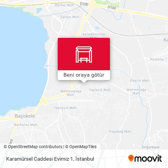 Karamürsel Caddesi Evimiz 1 harita