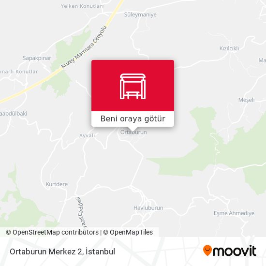 Ortaburun Merkez 2 harita