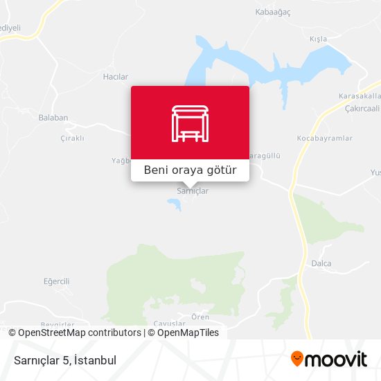 Sarnıçlar 5 harita
