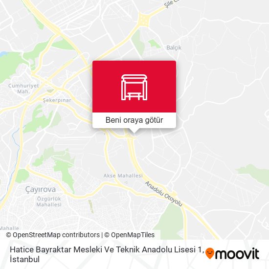 Hatice Bayraktar Mesleki Ve Teknik Anadolu Lisesi 1 harita