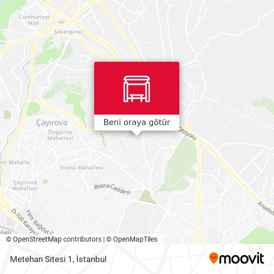 Metehan Sitesi 1 harita