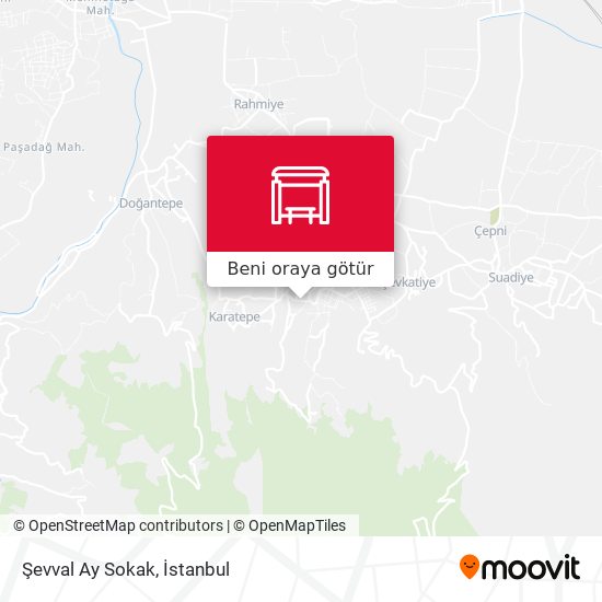 Şevval Ay Sokak harita