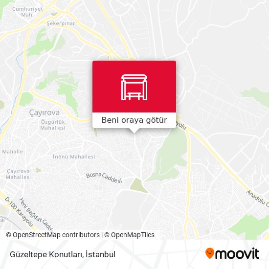 Güzeltepe Konutları harita