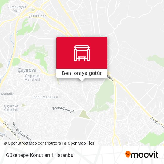 Güzeltepe Konutları 1 harita