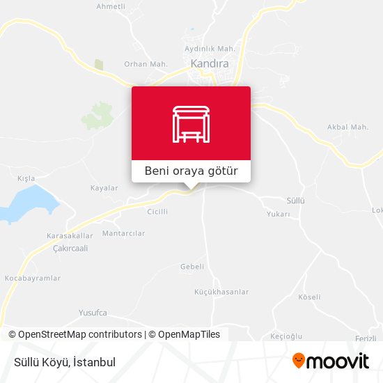Süllü Köyü harita
