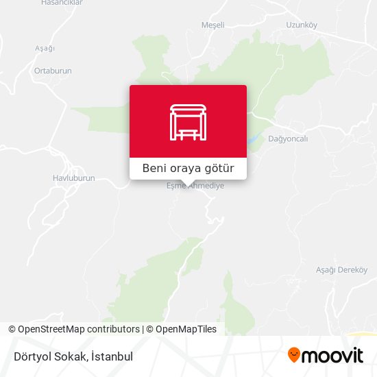 Dörtyol Sokak harita