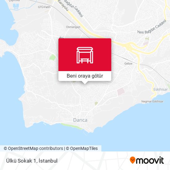 Ülkü Sokak 1 harita