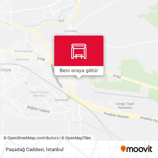 Paşadağ Caddesi harita