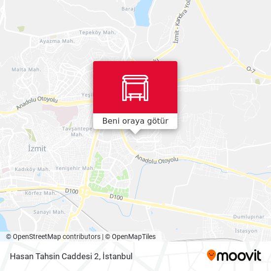 Hasan Tahsin Caddesi 2 harita