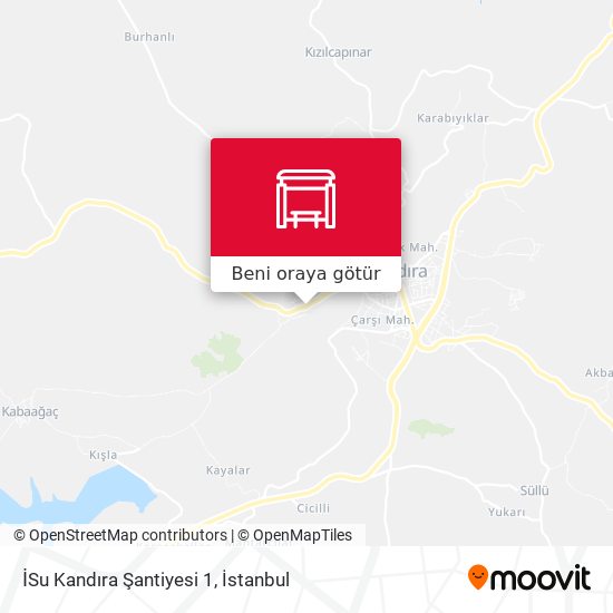 İSu Kandıra Şantiyesi 1 harita
