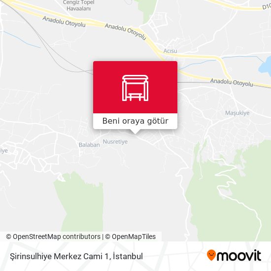 Şirinsulhiye Merkez  Cami 1 harita