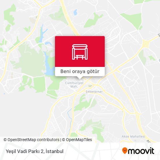 Yeşil Vadi Parkı 2 harita