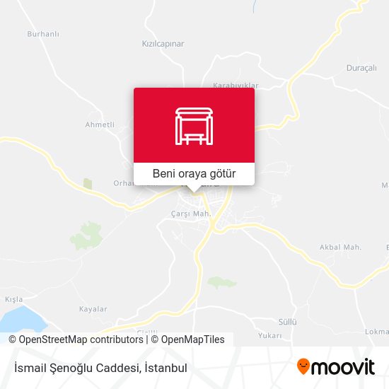 İsmail Şenoğlu Caddesi harita
