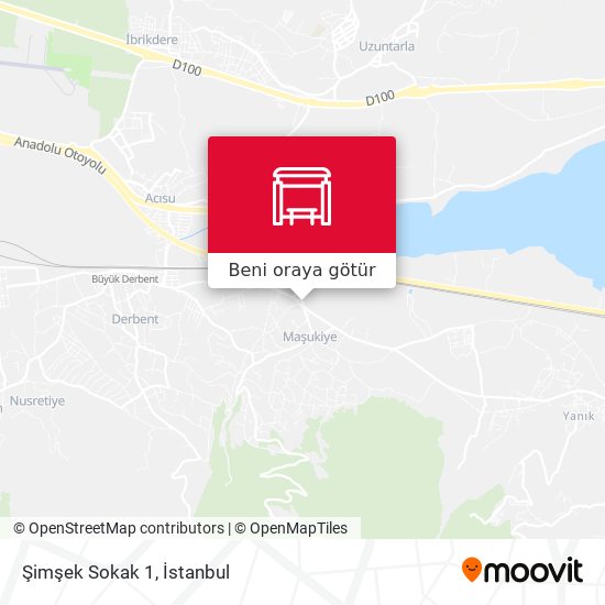 Şimşek Sokak 1 harita