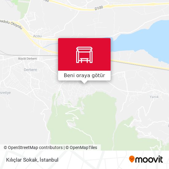 Kılıçlar Sokak harita